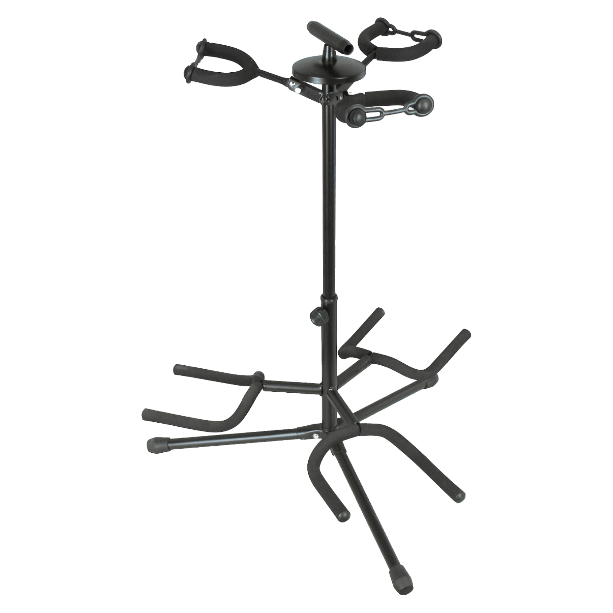 Musician's Gear Triple Guitar Stand Black