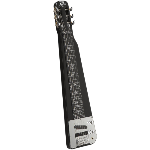 Rogue RLS-1 Lap Steel Guitar With Stand and Gig Bag Metallic Black