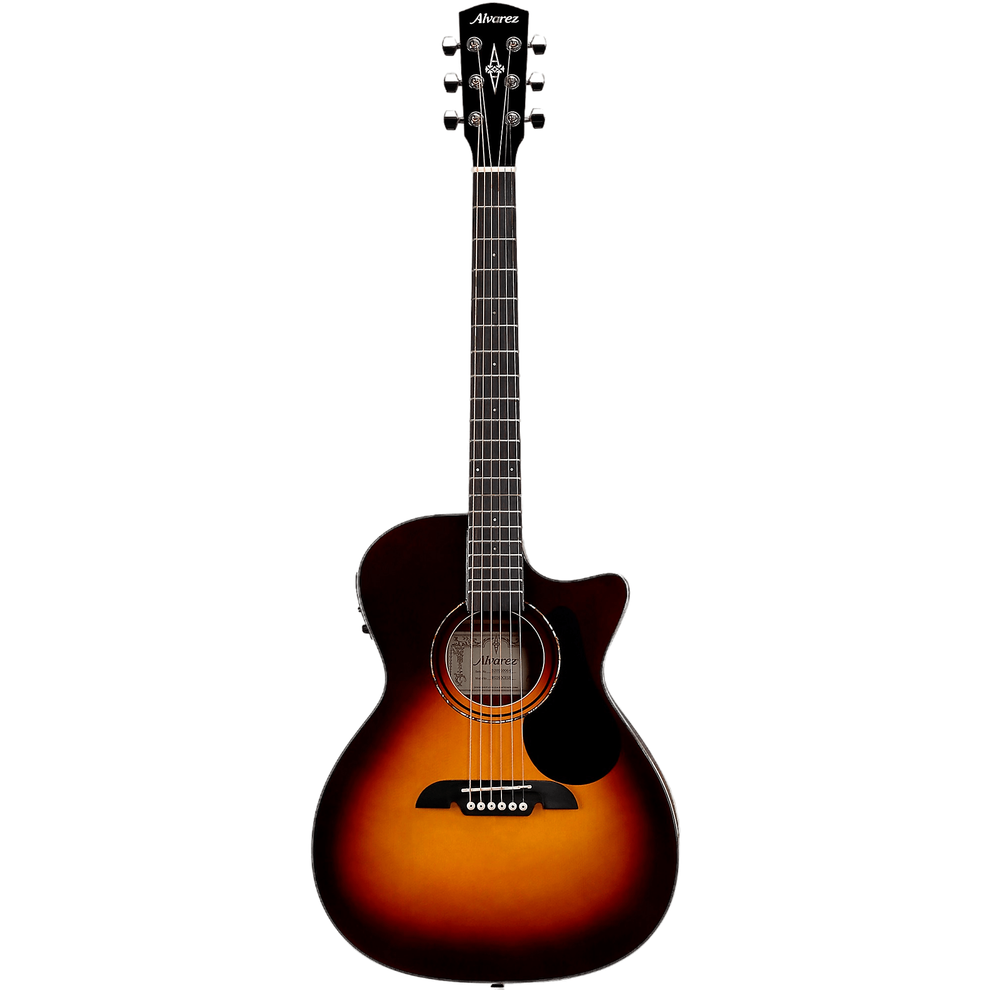 Alvarez RG260CESB Regent Series Grand Auditorium Acoustic-Electric Guitar Gloss Sunburst