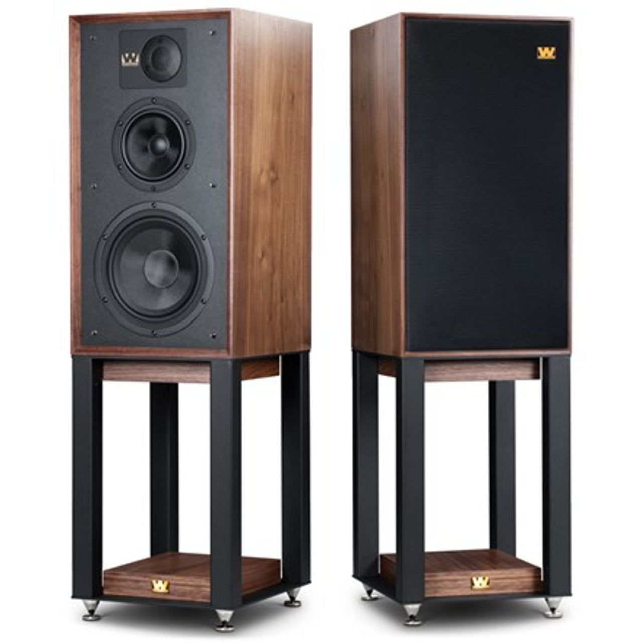 WHARFEDALE - Linton 85th Anniversary Bookshelf Speakers with Stands (Pair)