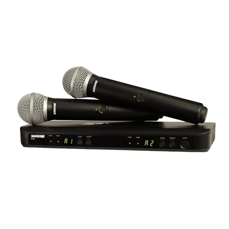 Shure BLX288/PG58 Wireless Microphone System