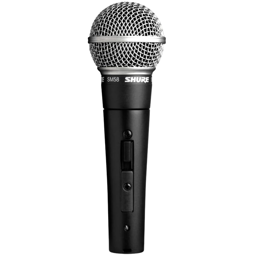 Shure SM58 Pro XLR Dynamic Microphone with On/Off Switch