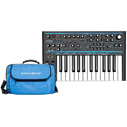 Novation Bass Station II Analog Synthesizer With Gig Bag