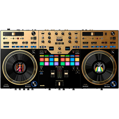 Pioneer DJ DDJ-REV7-N Professional DJ Controller for Serato DJ Pro in Limited-Edition Gold