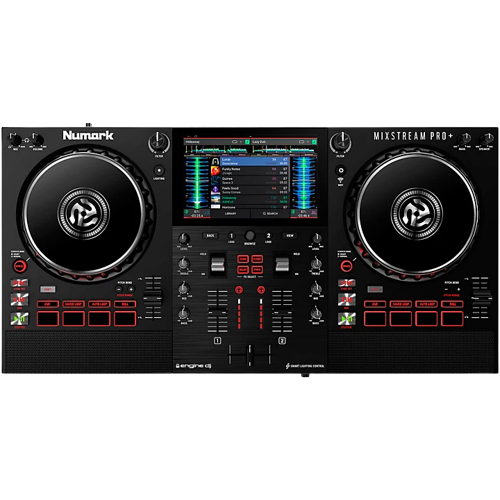 Numark Mixstream Pro + Standalone Streaming DJ Controller Black