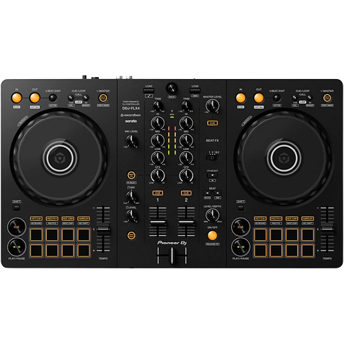 Pioneer DJ DDJ-FLX4 2-Channel DJ Controller Black