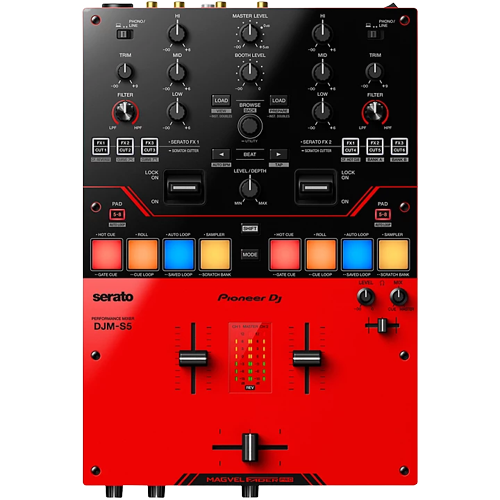 Pioneer DJ DJM-S5 2-Channel Serato Scratch Mixer