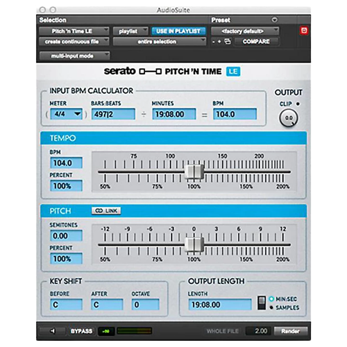 SERATO Pitch 'n Time LE 3.0 Software Download Software Download