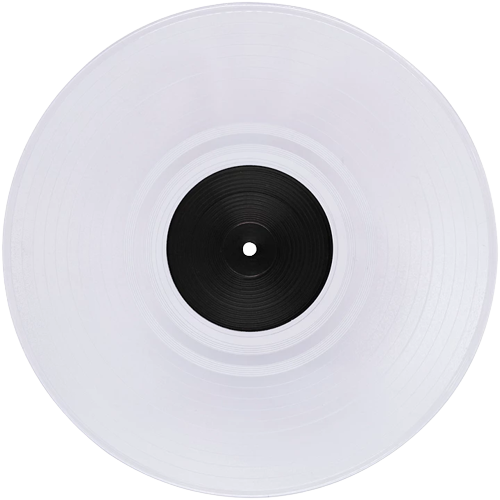 Serato 12" Sticker Lock Vinyl (Pair) Clear