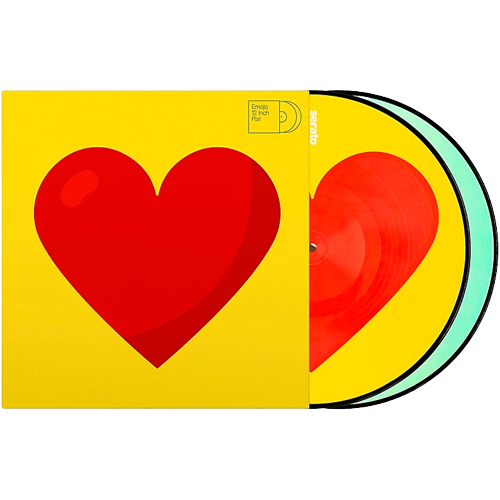 Serato Emoji #3 Donut/Heart 12" Control Vinyl Pair