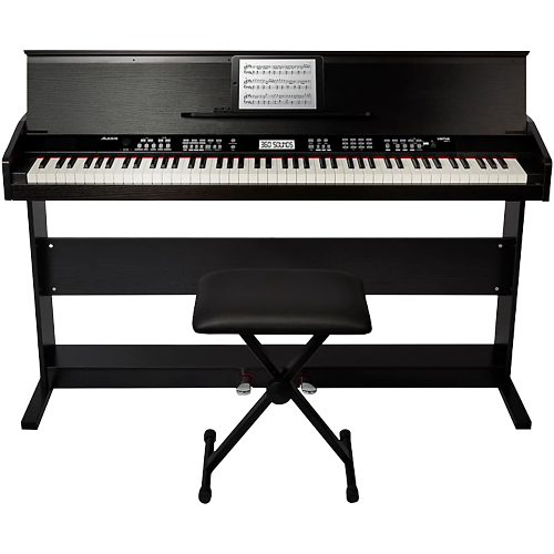 Alesis Virtue 88-Key Digital Piano With Stand and Adjustable Bench