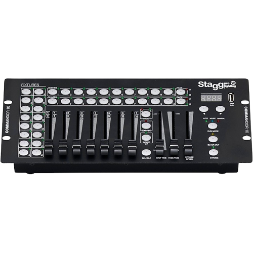 Stagg Commandor 10-1 DMX Lighting Controller