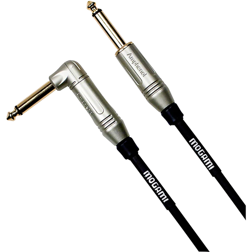 Mogami Guitar Cable Straight to Right Angle 18 ft.