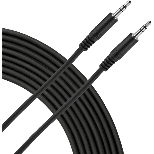 Livewire Essential Interconnect Cable 3.5 mm TRS Male to 3.5 mm TRS Male 5 ft. Black