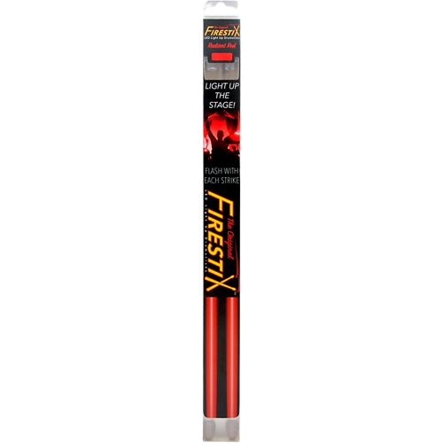 Firestix Light-Up Drum Sticks 5B Red