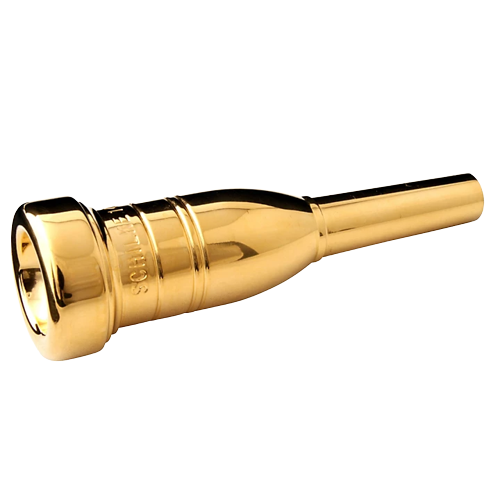 Schilke Heavyweight Series Trumpet Mouthpiece in Gold 18 Gold