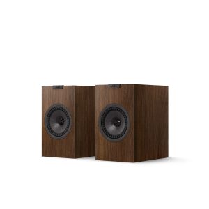 KEF - Q1 Meta Bookshelf Speakers (Walnut, Pair) **OPEN BOX**