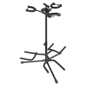 Musician's Gear Triple Guitar Stand Black
