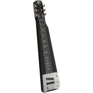 Rogue RLS-1 Lap Steel Guitar With Stand and Gig Bag Metallic Black
