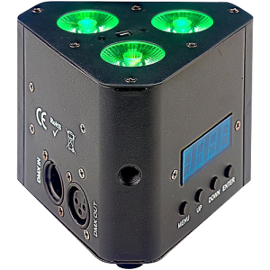 Stagg SLI-TRUSS34-1 Triangle-Shaped 4-in-1 LED Wash Light for Tri-Trusses