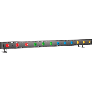 Venue Tetra Bar RGBA Linear Strip Wash Light With Four Color Zones Black