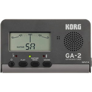 KORG GA-2 Handheld Guitar and Bass Tuner Black