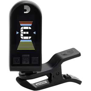 D'Addario Equinox USB Rechargeable Headstock Tuner Black
