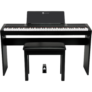 Williams Allegro III Digital Piano In-Home Pack With Stand, Bench and Piano-Style Pedal