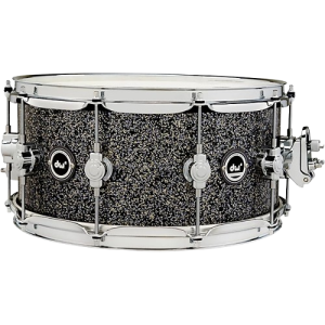 DW DWe Wireless Acoustic/Electronic Convertible Snare Drum 14 x 6.5 in. Finish Ply Black Galaxy