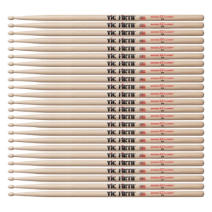 Vic Firth American Classic 5A Drumsticks – Pack of 12 Pairs
