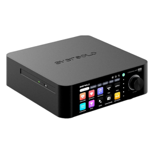 Eversolo Play Music Streamer with DAC & Amplifier | 5.5" Touchscreen, Room Correction, Multiroom | Black (CD Edition)