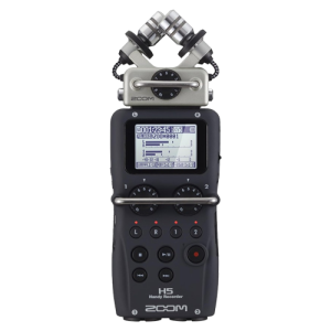 Zoom H5 Portable 4 Track Recorder with Stereo Microphones, 2 XLR TRS Inputs and USB Audio Interface