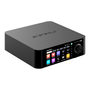 Eversolo Play Music Streamer with DAC & Amplifier | 5.5" Touchscreen, Room Correction, Multiroom | Black